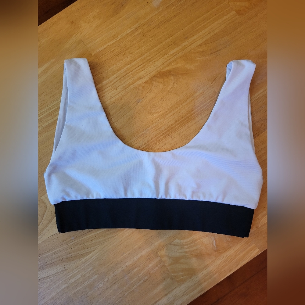 EUC Londre Sport Scoop Top, size S, black & white